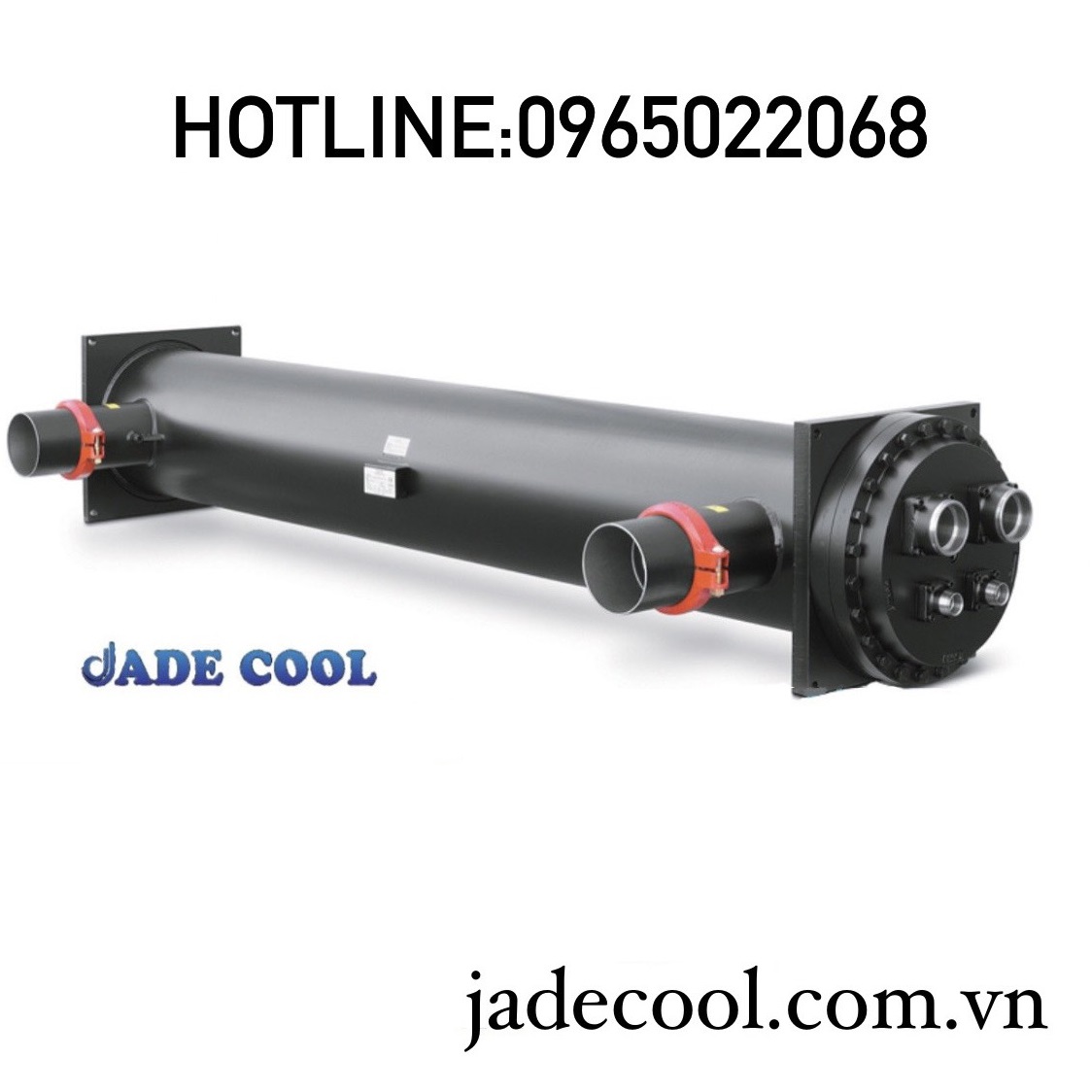 Bình Bay Hơi Ống Chùm Nằm Ngang ( Bình Lạnh) 40HP